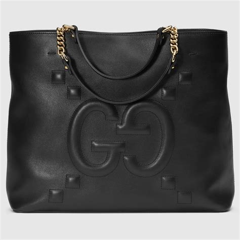 embossed gucci bag